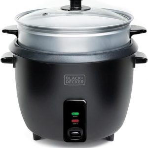 Arrocera Black & Decker Negro 1,8 L