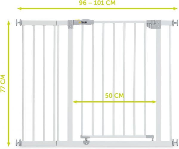 Barrera Seguridad Niños Hauck 96-101 cm - Imagen 2