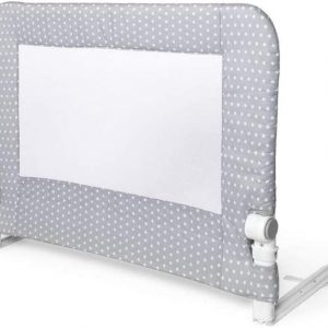INTERBABY - Barrera De Cama Abatible 90 Cm Gris
