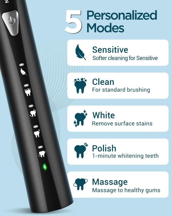 Cepillos de Dientes Electrico Sónico Adultos y Infantil - Imagen 3