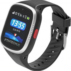 Reloj inteligente 4G GPS Negro( Correa Silicona)