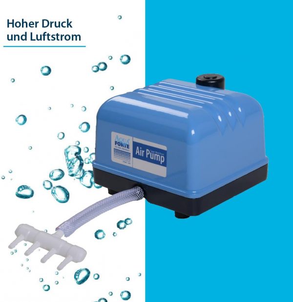 Bomba de aire AquaForte Hi-Flow V-60 - Imagen 4