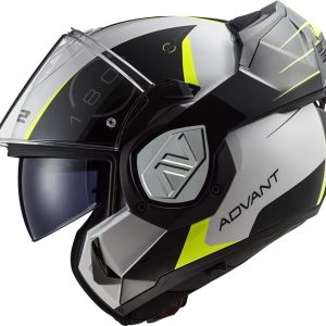 Casco modular moto ADVANT CODEX white black 06 XL