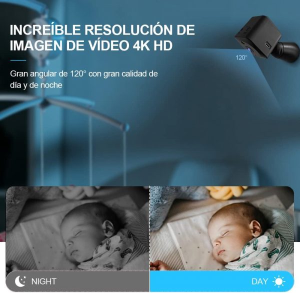 Mini Camara HD 4K Wi-Fi - Imagen 4