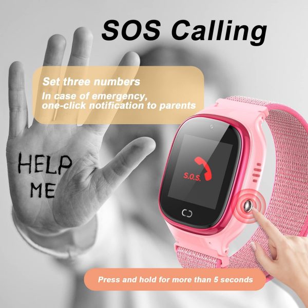 Reloj Inteligente 4G GPS Azul(Correa tela) - Imagen 2
