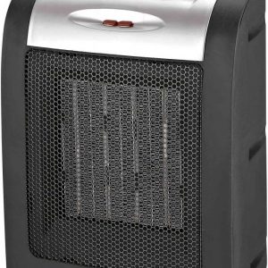 Calefactor Cerámico Negro Pequeño 1500W
