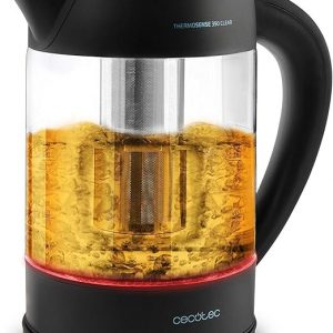 Cecotec Hervidor de Agua Eléctrico ThermoSense 390 Clear