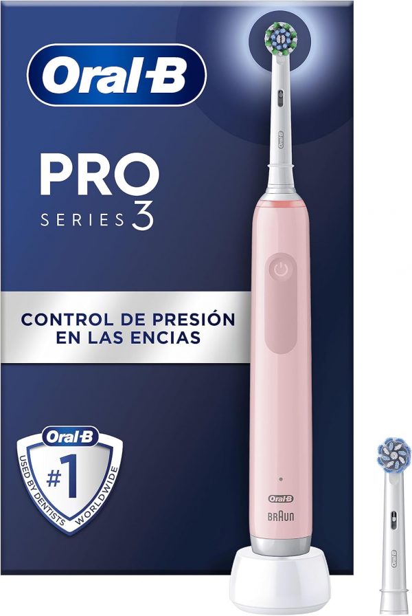 Oral-B Pro 3 3000 Cepillo de Dientes Eléctrico Rosa