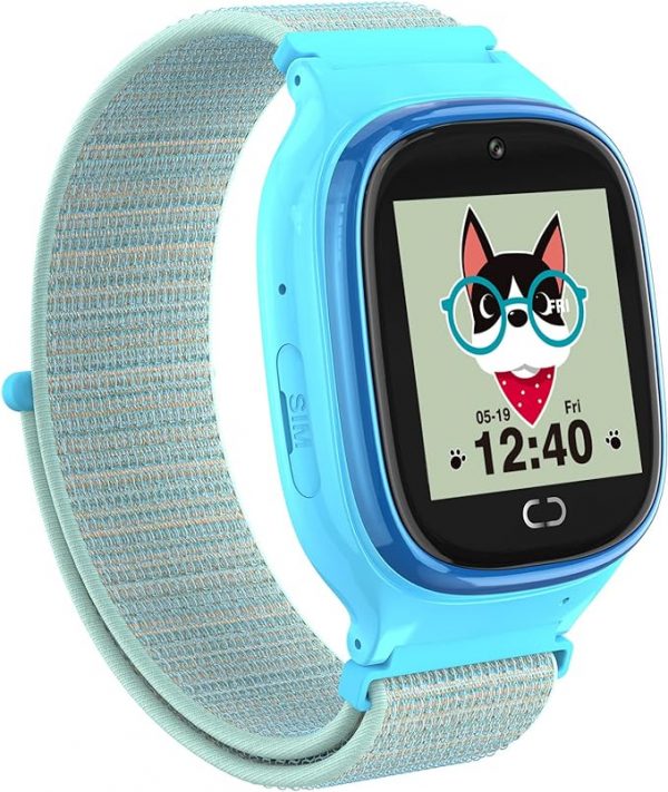 Reloj Inteligente 4G GPS Azul(Correa tela)