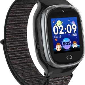 Reloj Inteligente 4G GPS Negro(Correa tela)