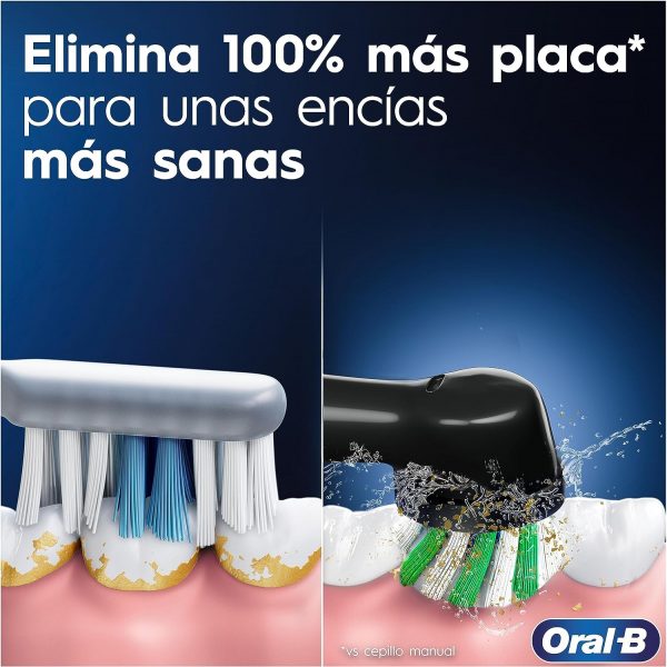 Oral-B Pro 3 3000 Cepillo de Dientes Eléctrico Rosa - Imagen 2