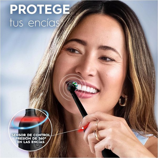 Oral-B Pro 3 3000 Cepillo de Dientes Eléctrico Negro - Imagen 3
